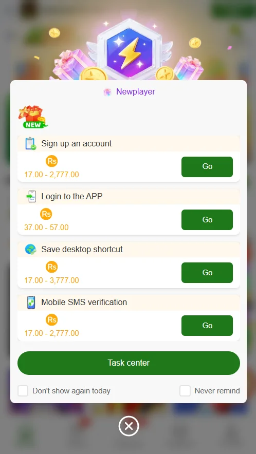 JZ777 Bonuses and Rewards